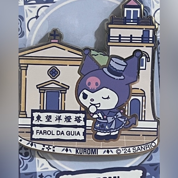 Kuromi Macau Exclusive Magnet - Picture 2 of 5